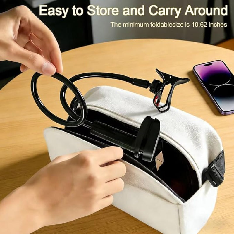 360 degree universal flexible hose phone holder lazy tablet