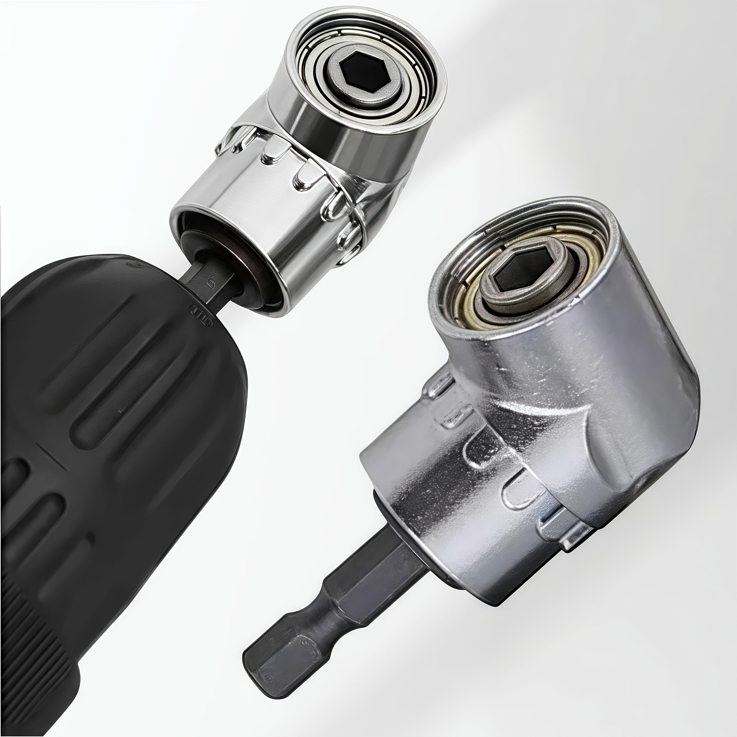 right angle drill bit quick change screwdriver adapter