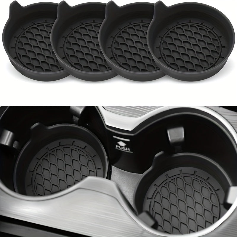 car silicone coaster car   universal round car