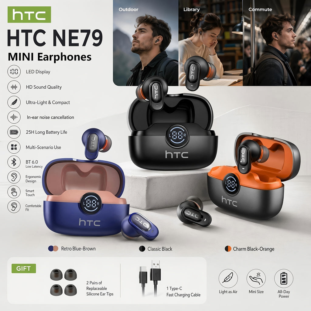 htc official flagship htc ne79 mini true wireless earbuds in