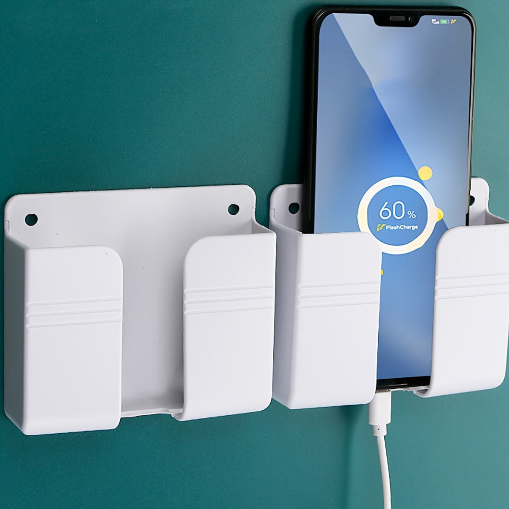 modern kitchen storage shelf phone holder