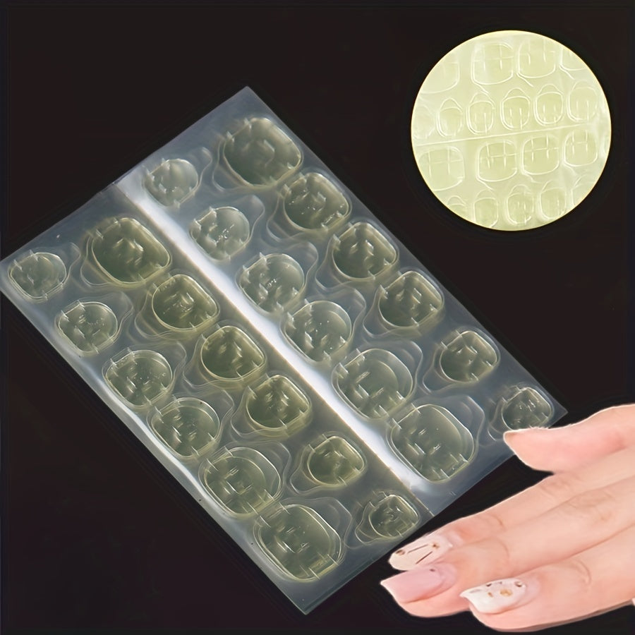 120 240pcs strong     tape press nail tips double
