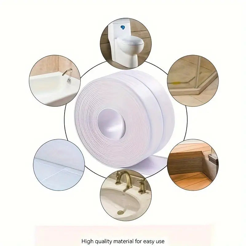 3 rolls waterproof tape kitchen bathroom suitable sinks
