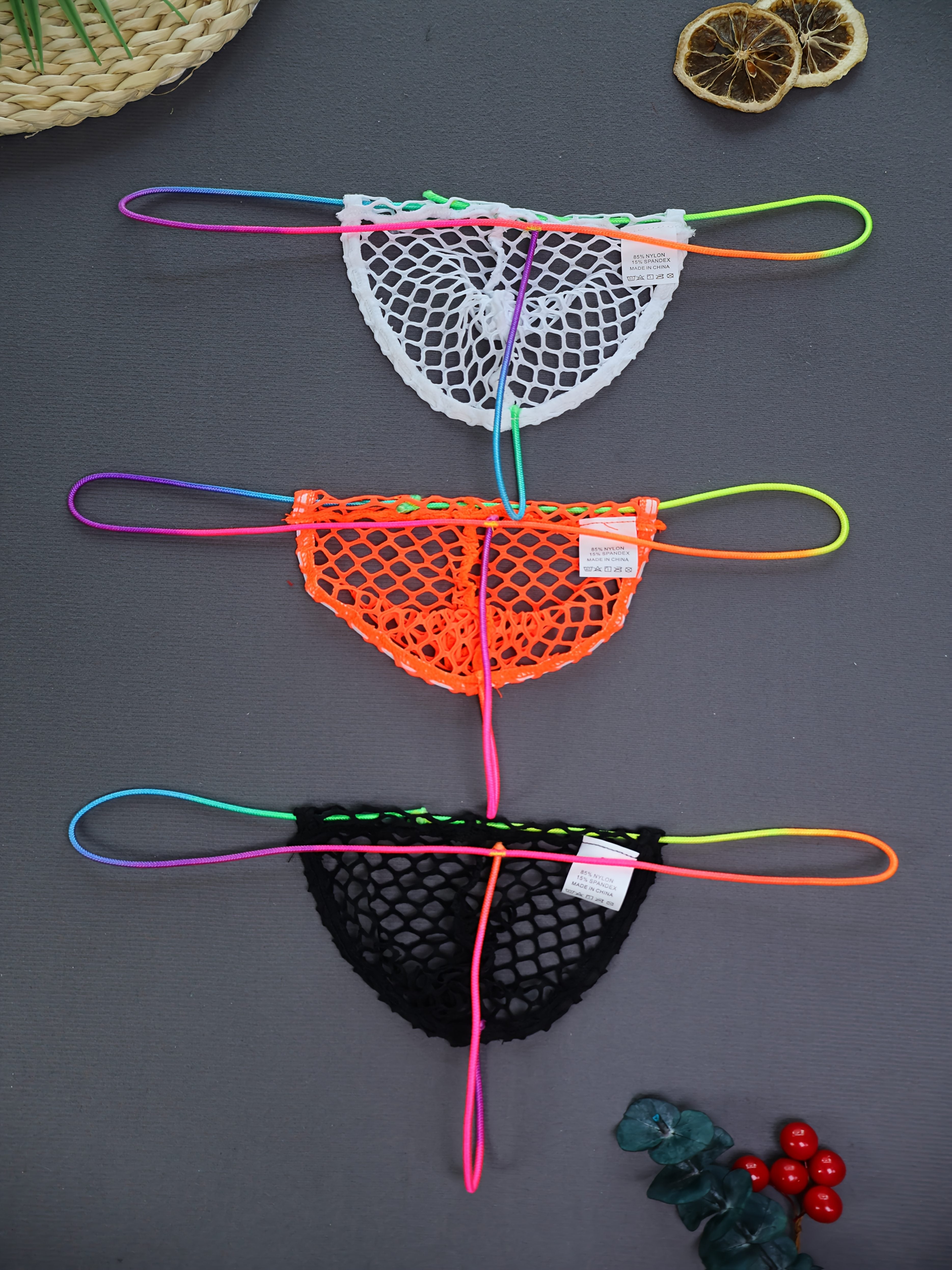 3pcs transparent       briefs temu