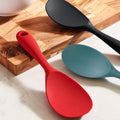1pc non stick heat resistant silicone rice spoon