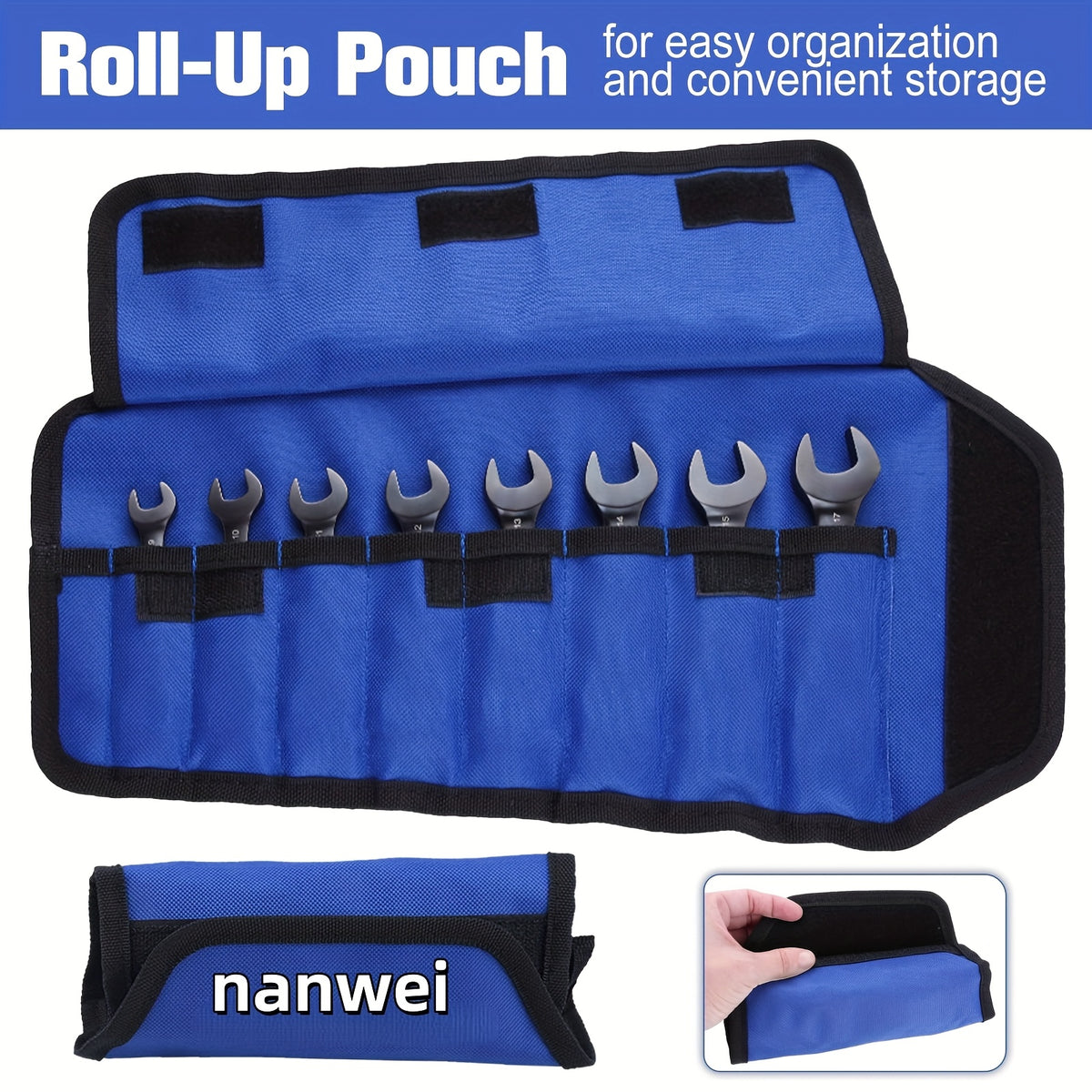 8pcs set scratching head short ratchet combination wrench
