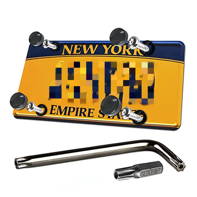 stainless steel screws suitable license plate frames