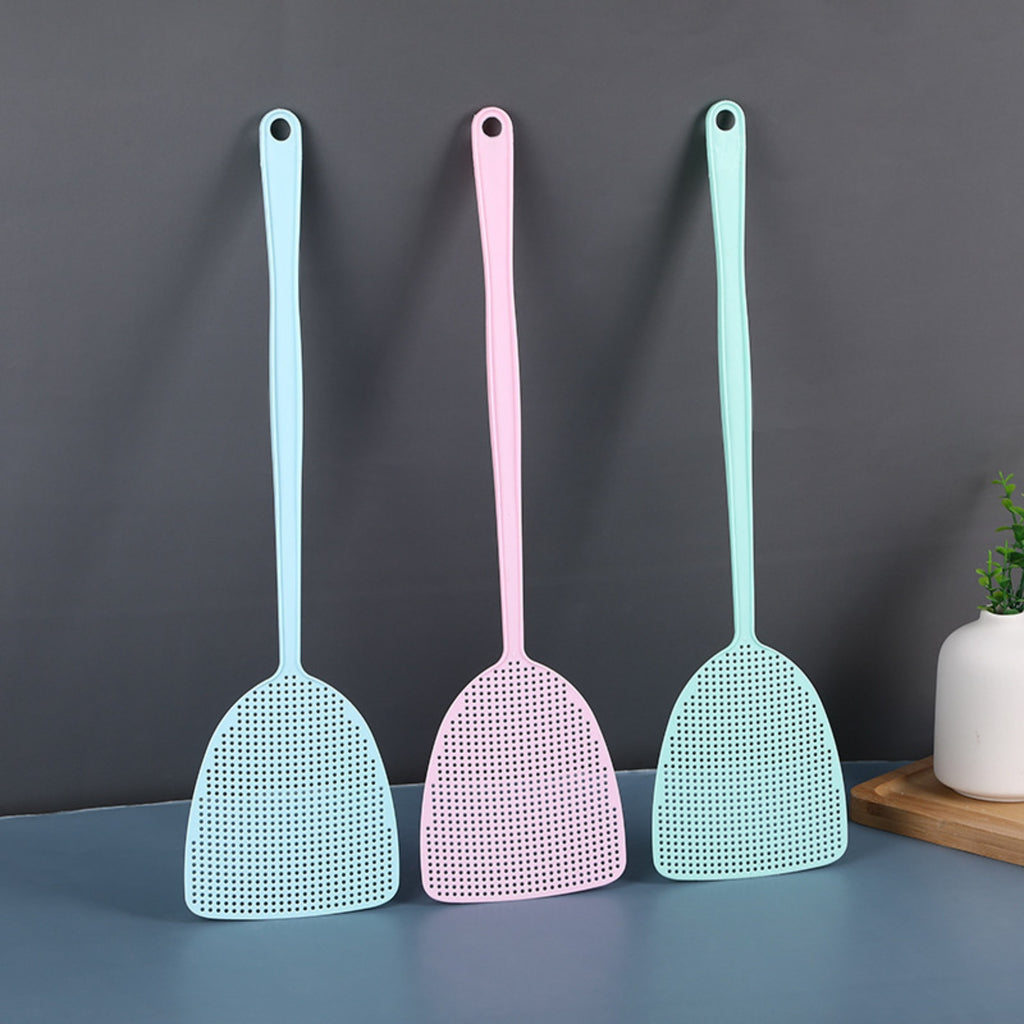 3pcs thickened colored heavy fly swatters random colors