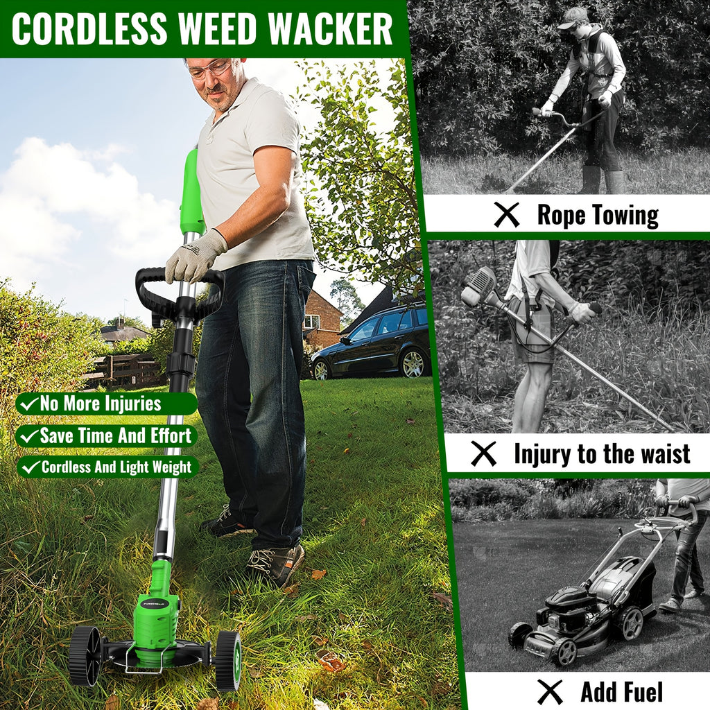 3in1 cordless lawn trimmer multi functional electric trimmer