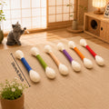 4pcs set large cat teaser wands in random colors swab shape