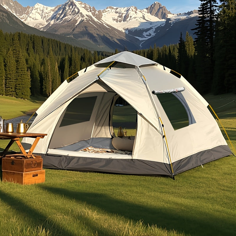 automatic   camping tent windproof sun resistant suitable