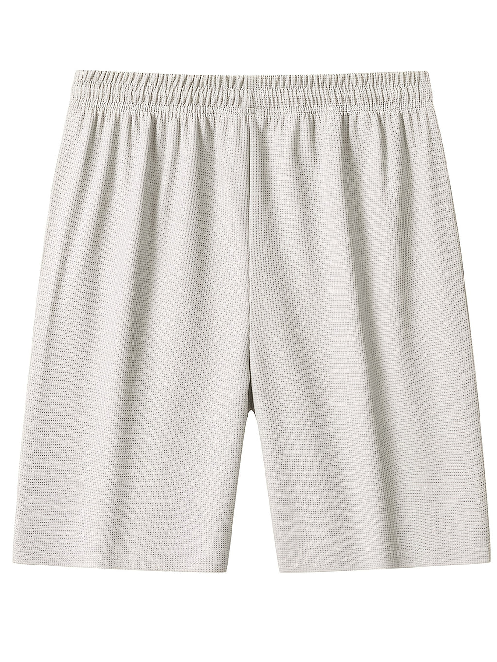 1pc mens waffle texture casual athletic shorts drawstring