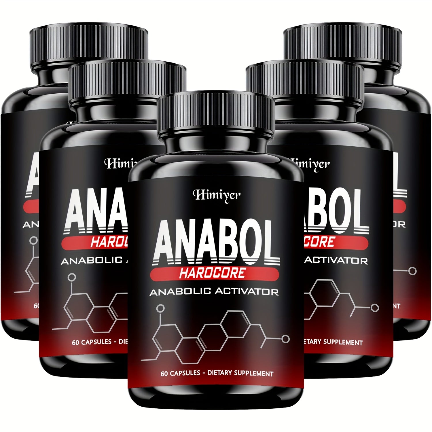 5 packs   capsules   supplement men advanced