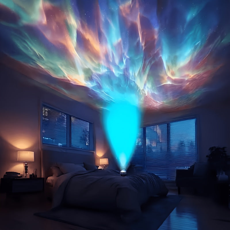rgb adjustable aurora effect multiple colors suitable
