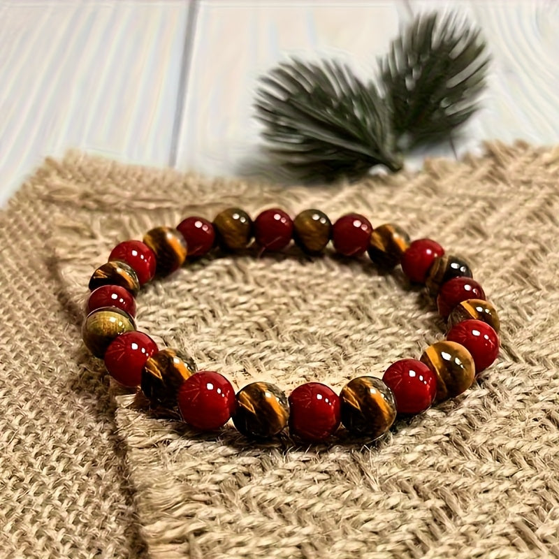 1pc bohemian tigers eye     birthstone bracelet