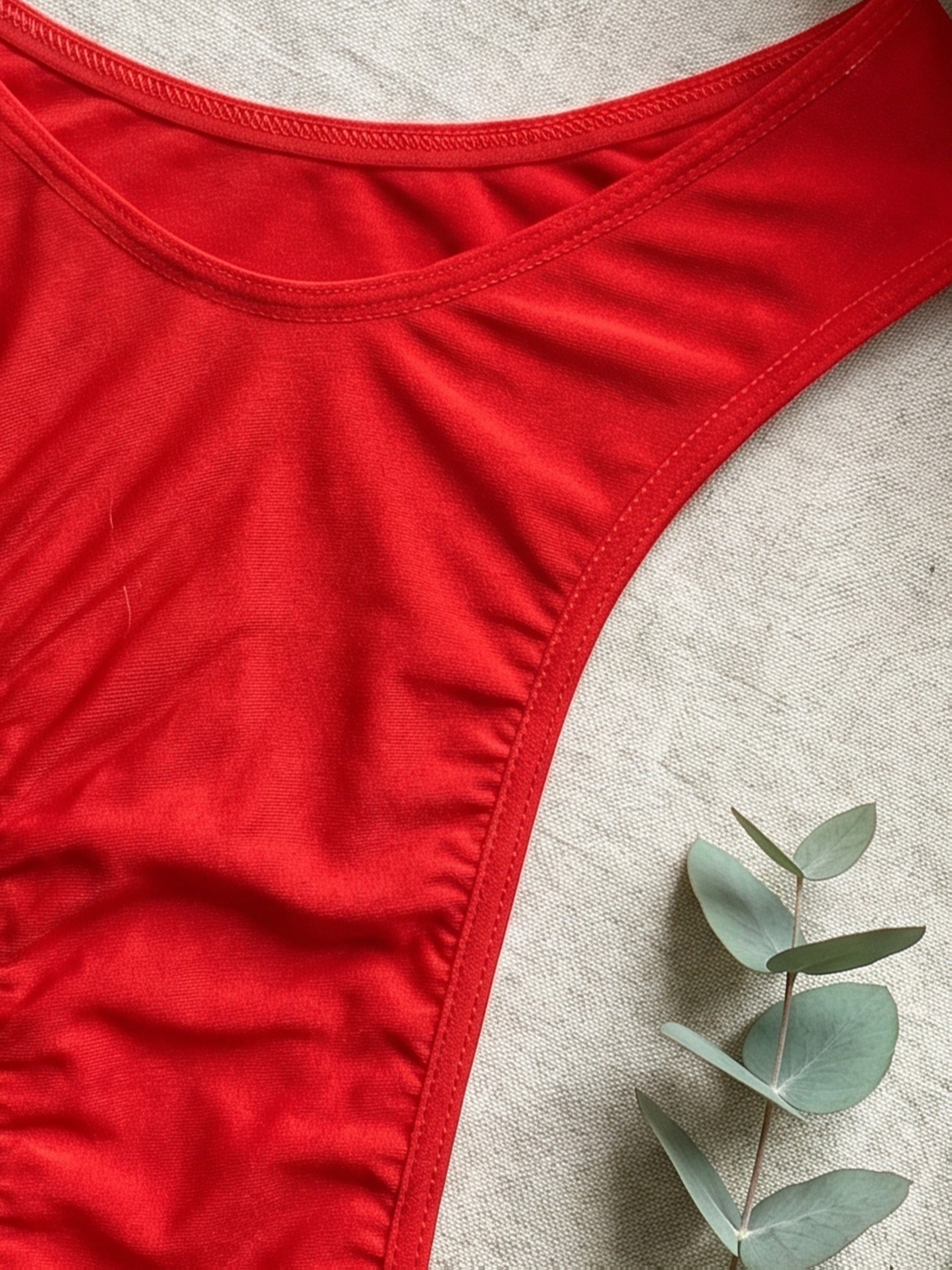 red halter neck   bodysuit hot open back halter neck fun