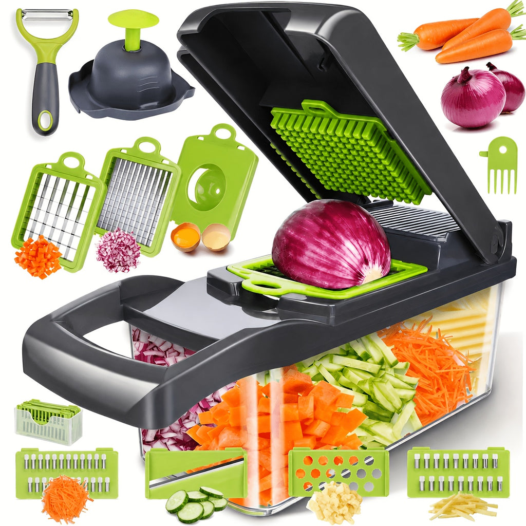 16 in 1 vegetable chopper professional onion chopper