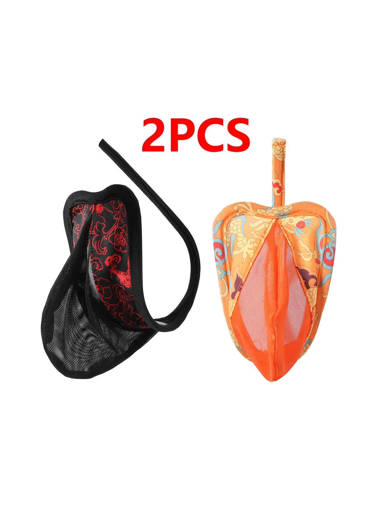 2pcs mens dragon pattern   underwear couple   pant
