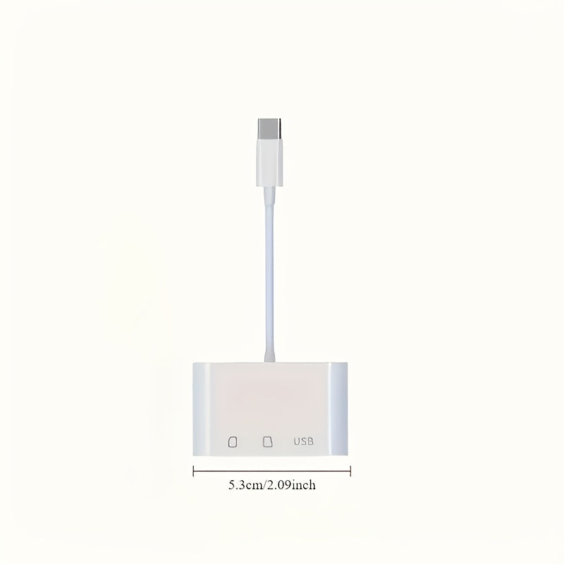 3 in 1 usb c sd card reader fast transfer