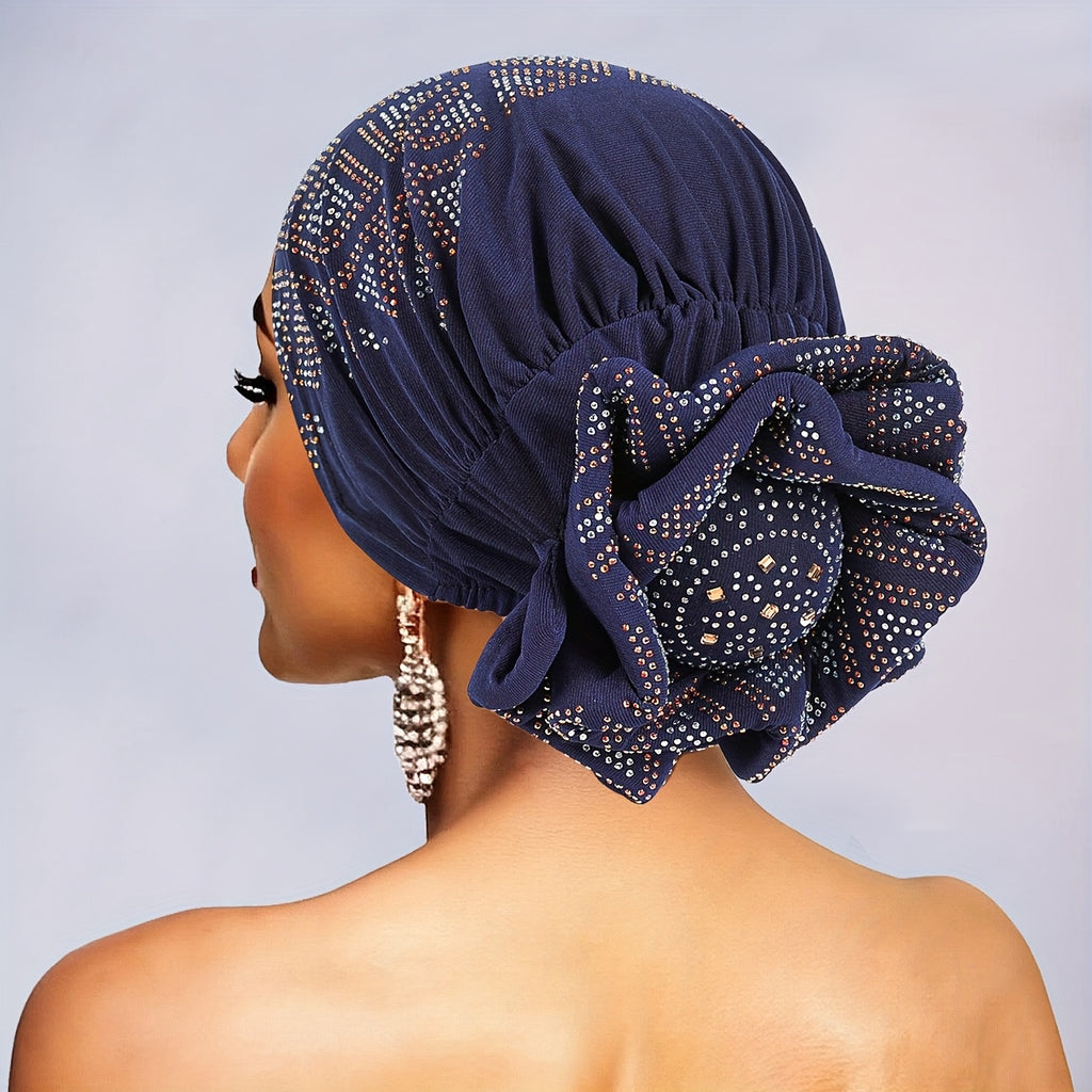 womens handmade embellished breathable headband hat