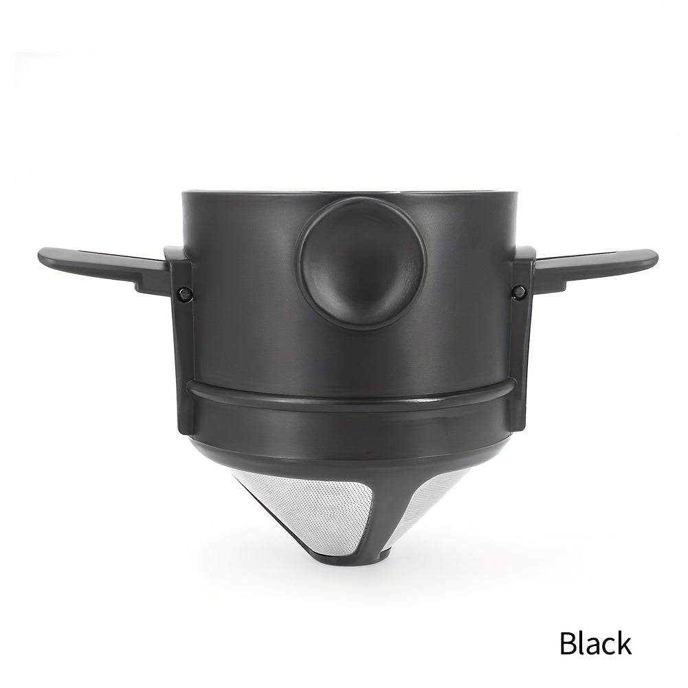 portable stainless steel reusable coffee filter foldable