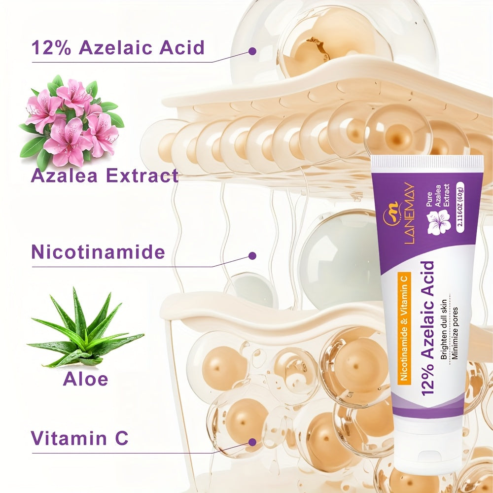 12 azelaic acid cream improves light beige brightens