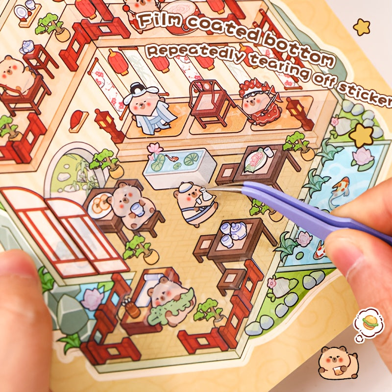 50pcs scene sticker   stickers including 30