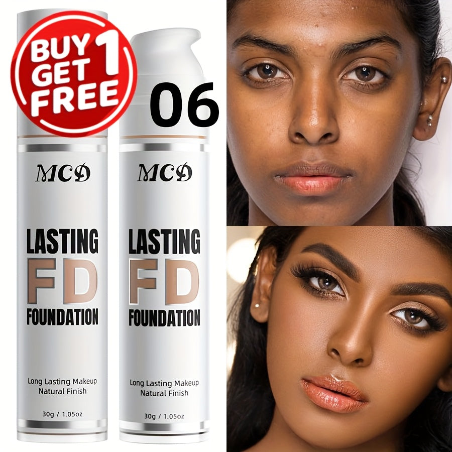 2pcs liquid foundation   coverage concealer
