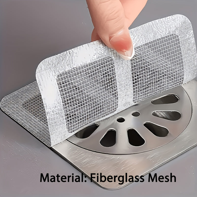 18 pack bathroom hair filter net toilet drain filter kitchen