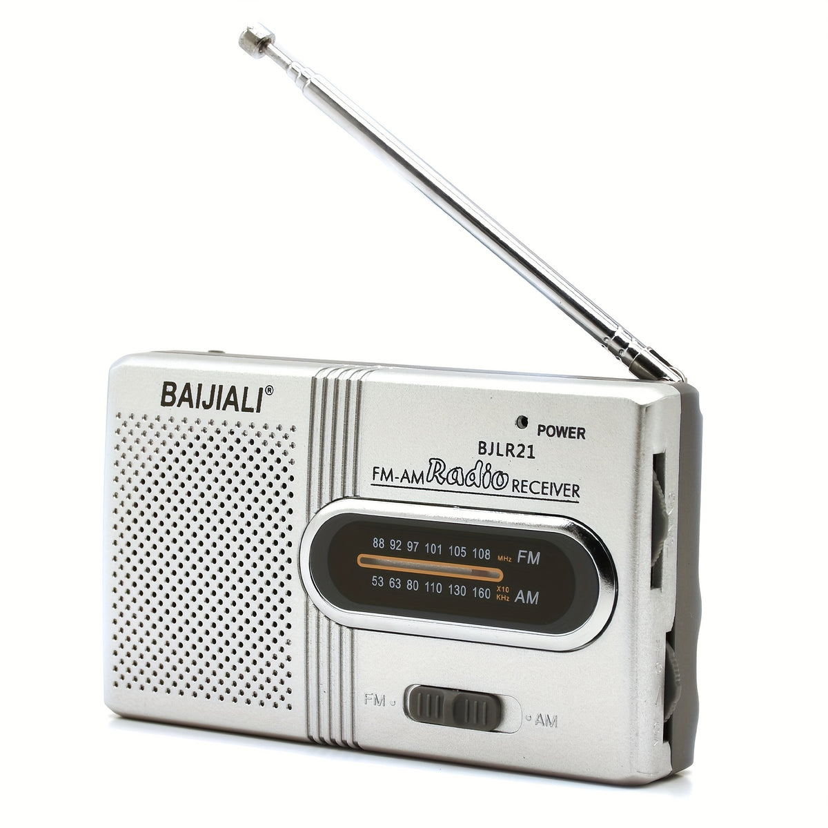 portable fm pocket radio speaker headphone jack