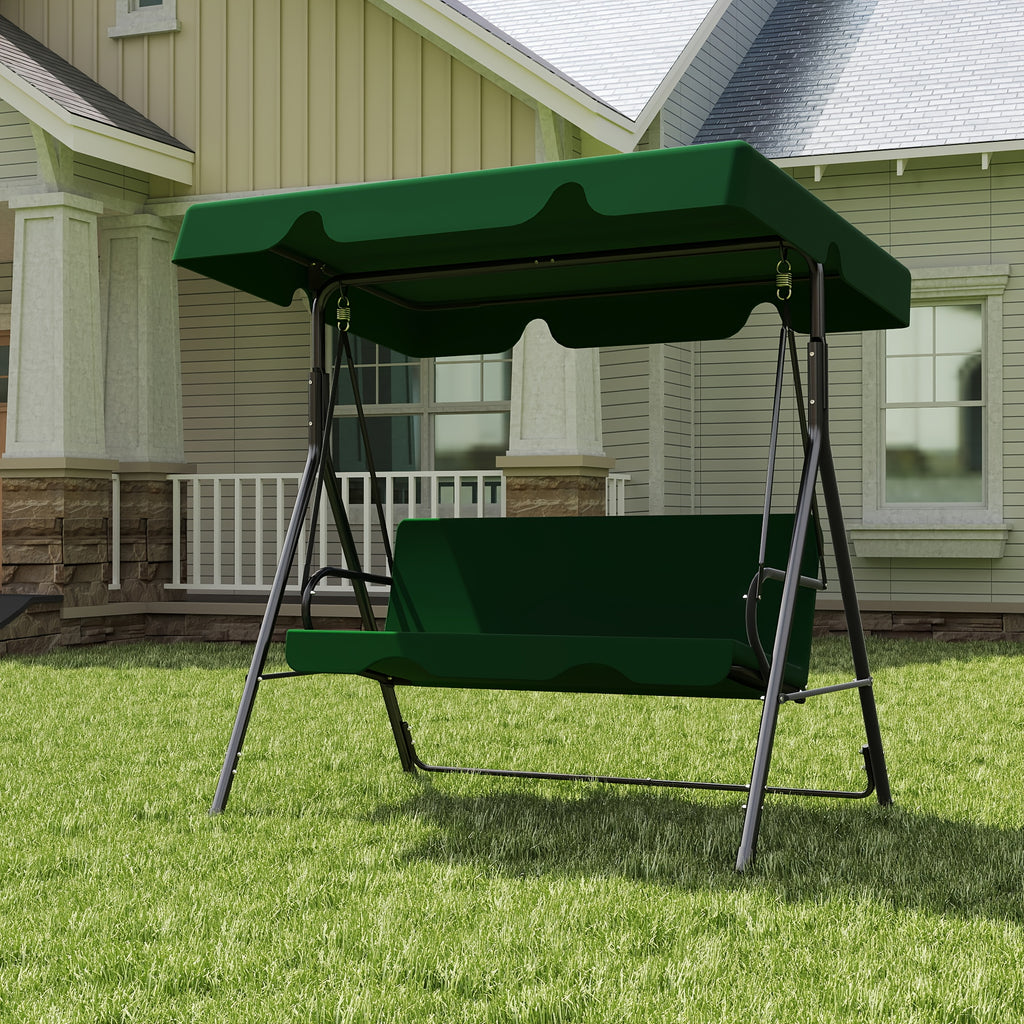 patio swing glider canopy heavy duty stand