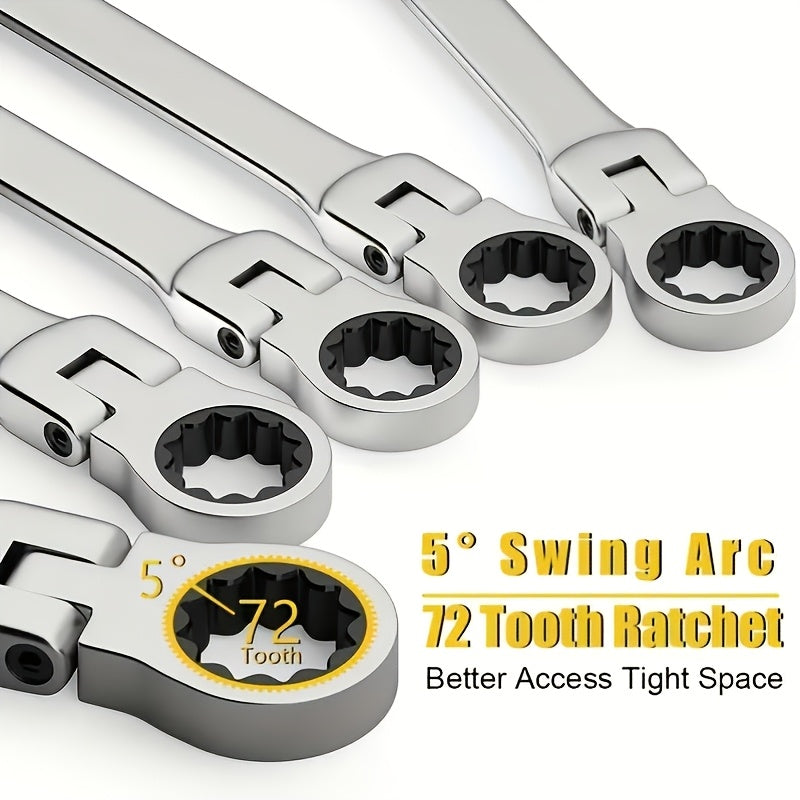 ratcheting wrench set 16pcs multifuctional combination ended