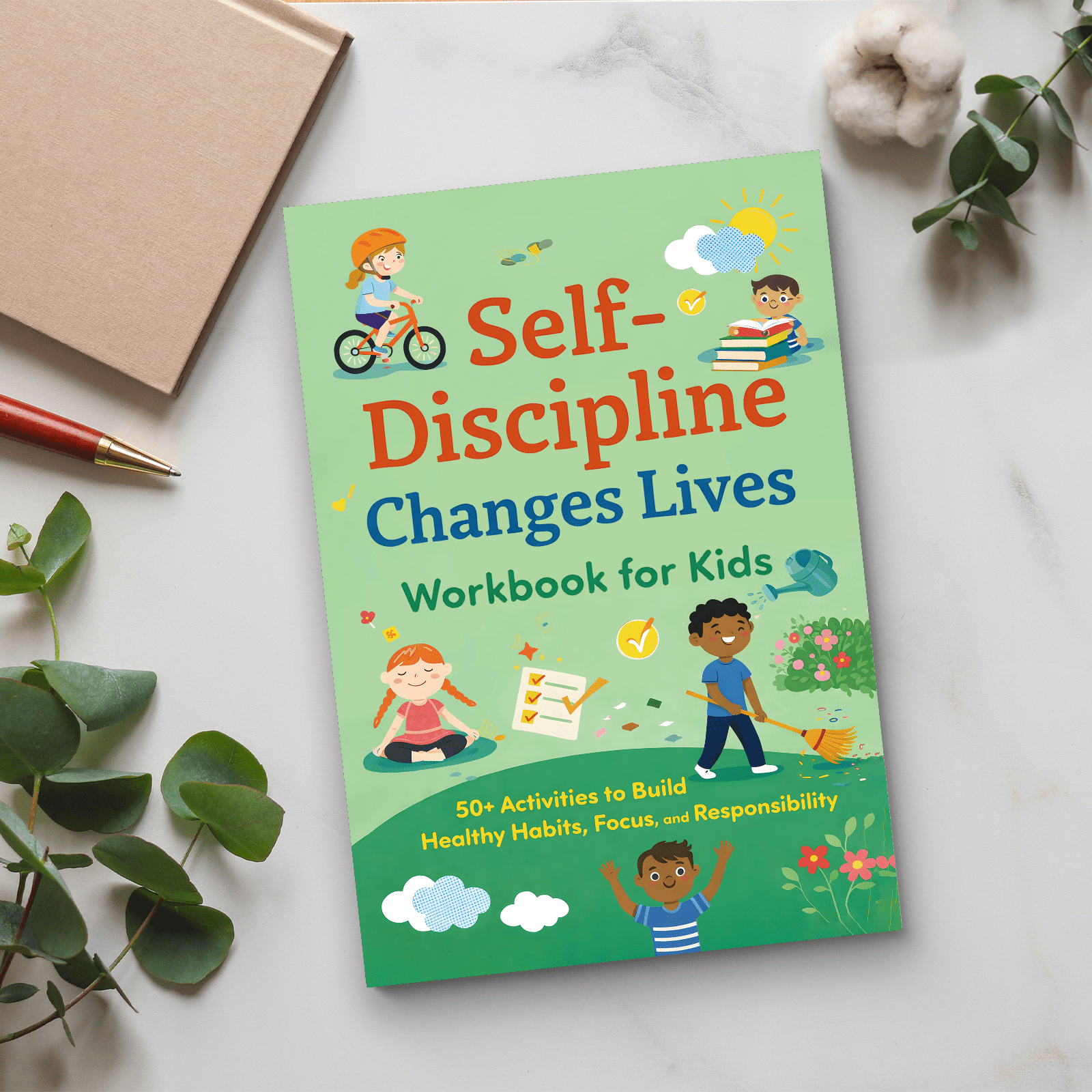 self discipline   lives workbook kids 50 activities