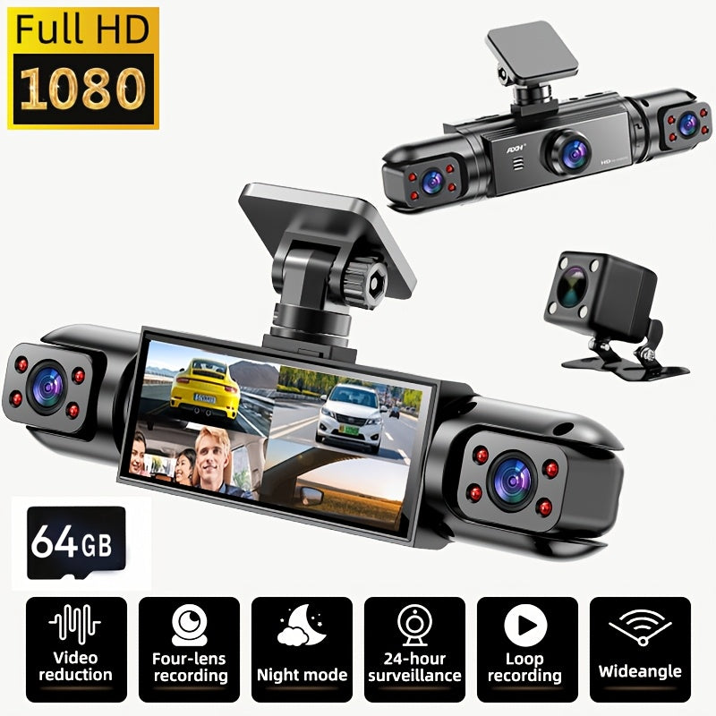 axh 360 panoramic 3 4 lens channel 1080p hd   safety