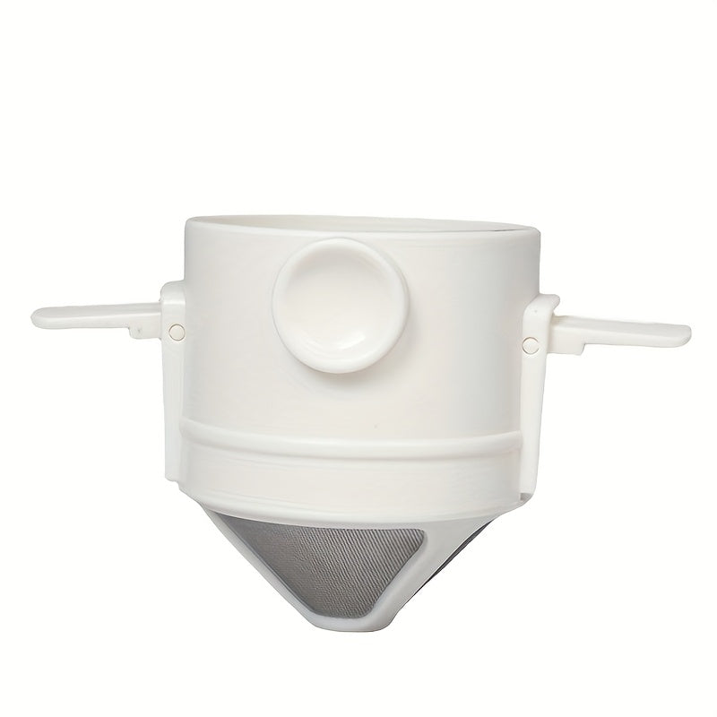 portable stainless steel reusable coffee filter foldable