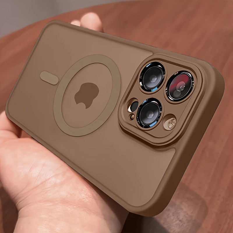 magical luxury matte translucent shockproof case   17