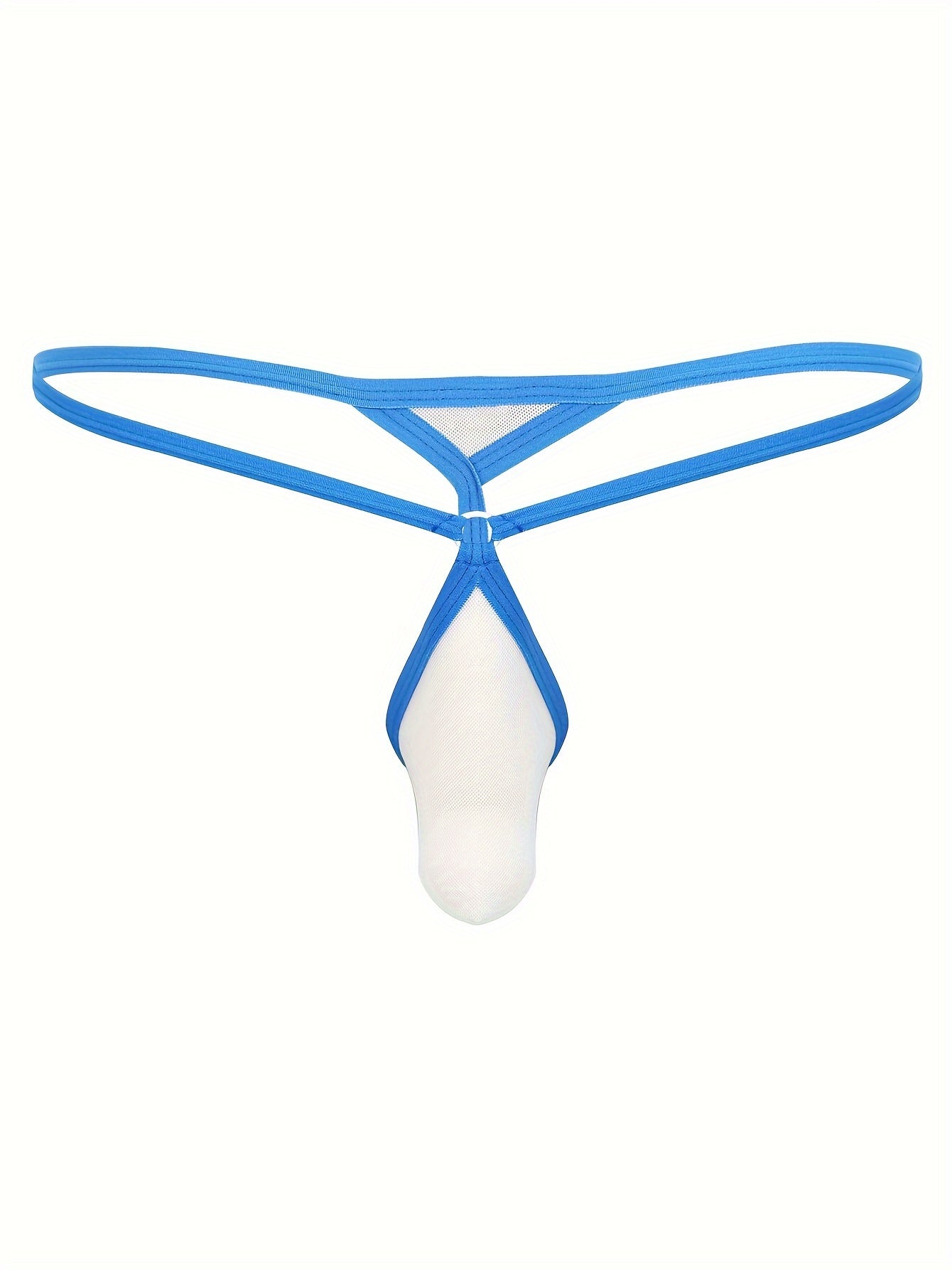 1pc   elastic mesh pouch   transparent mens