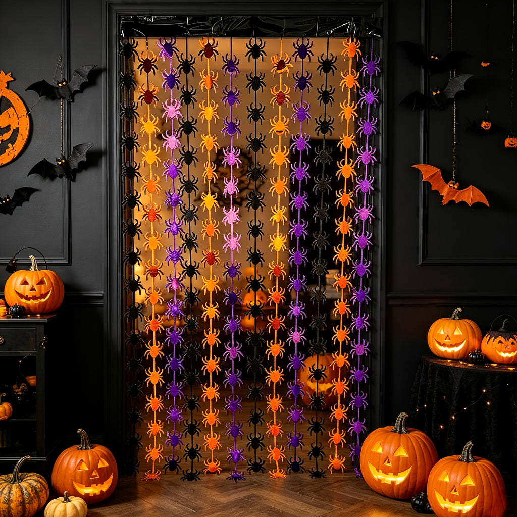 2pcs halloween pumpkin   rain background ribbon 1 2m