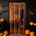 2pcs halloween pumpkin   rain background ribbon 1 2m