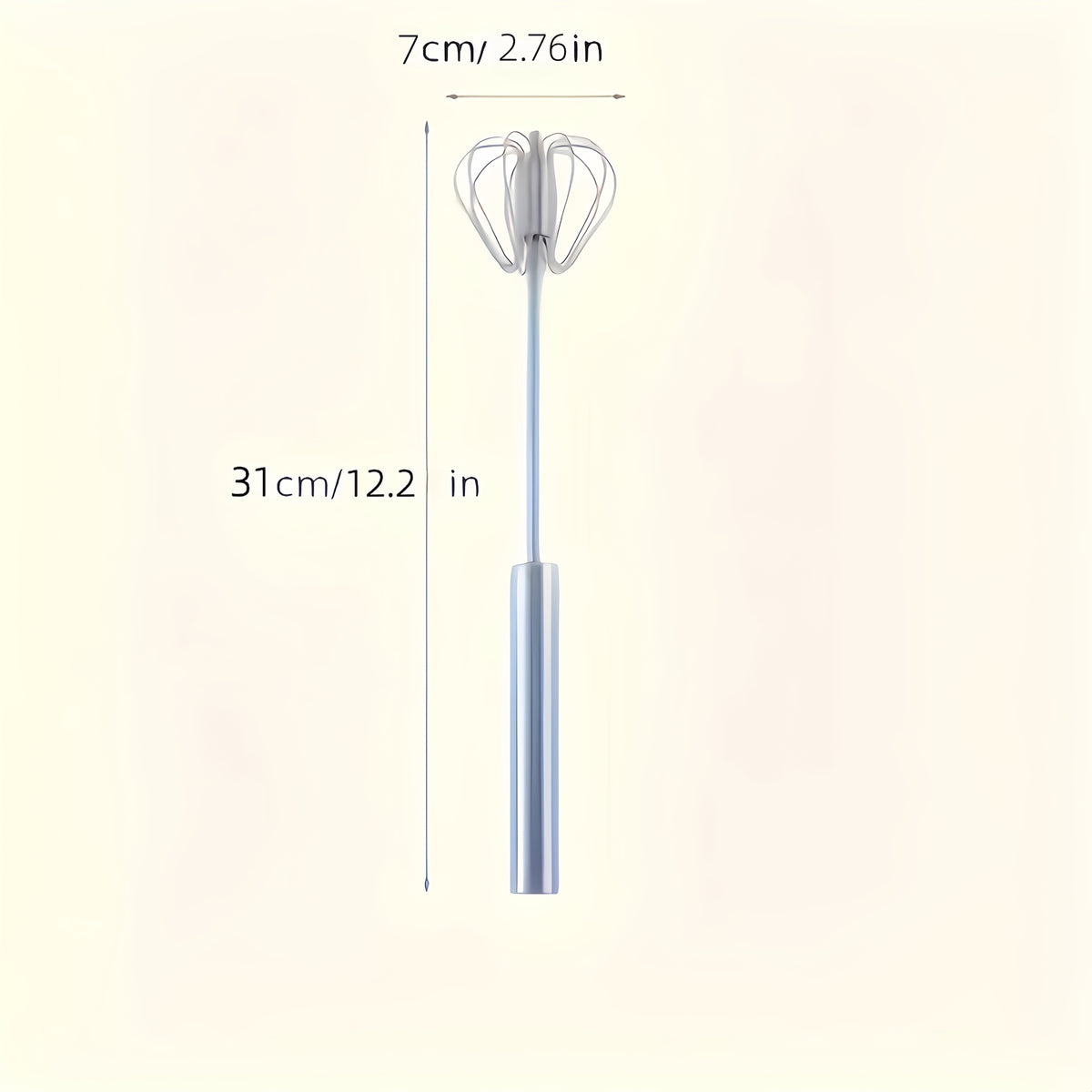 1pc stainless steel multi function whisk milk frother home