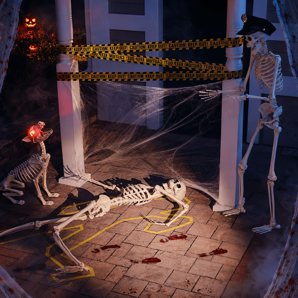 5 4ft adjustable   human   skeleton plastic