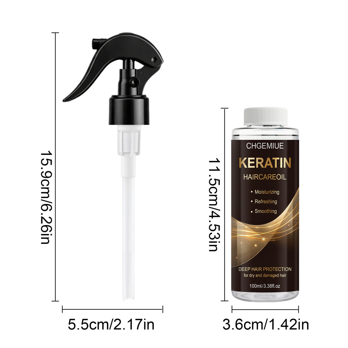 keratin super moisturizing   oil control