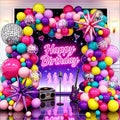 165pcs music themed balloon arch set including  ow