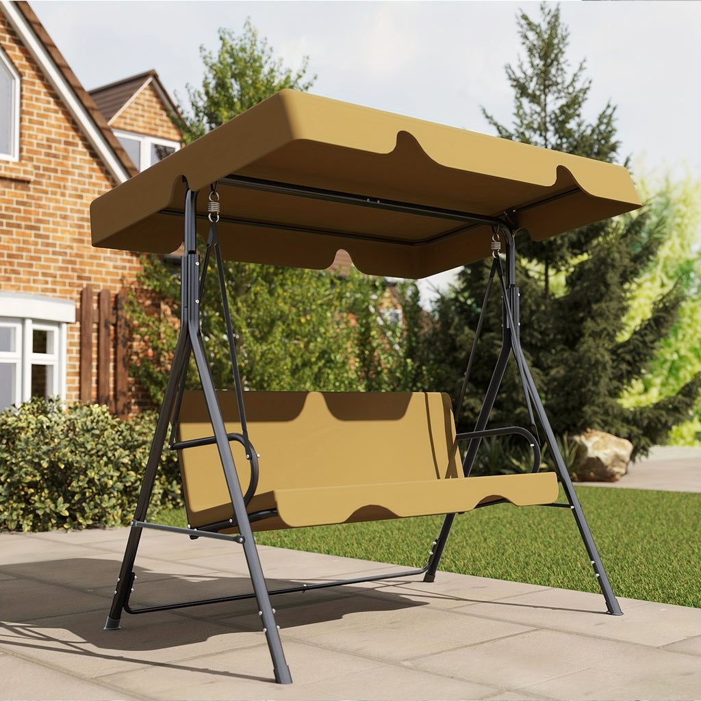 patio swing glider canopy heavy duty stand