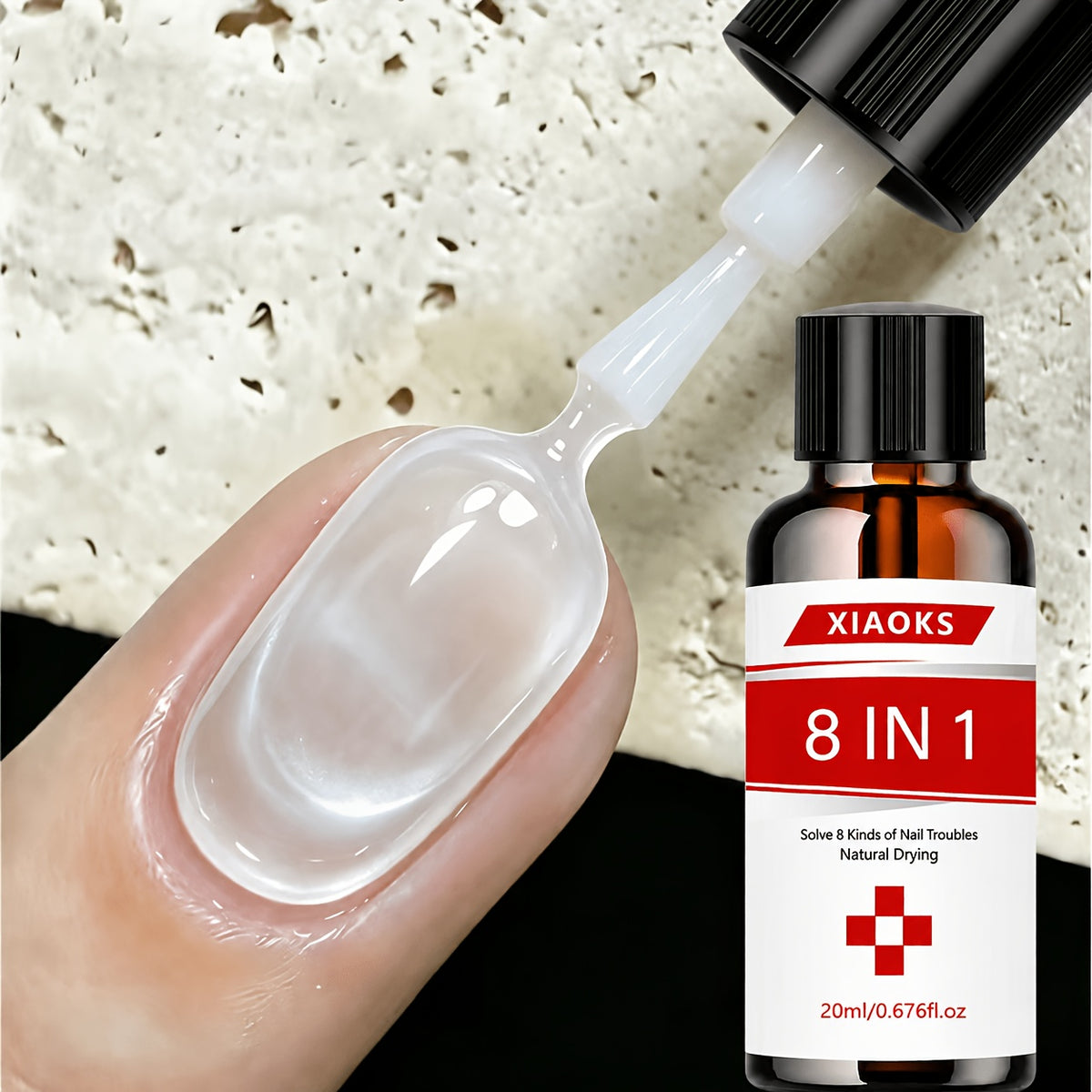 8 in 1   nail care essence enriched keratin