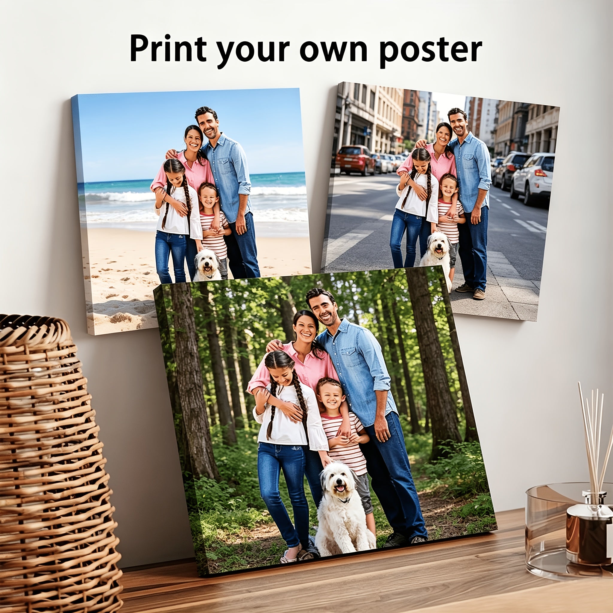 2d flat 2d flat 2d flat 1pc customizable canvas art pine
