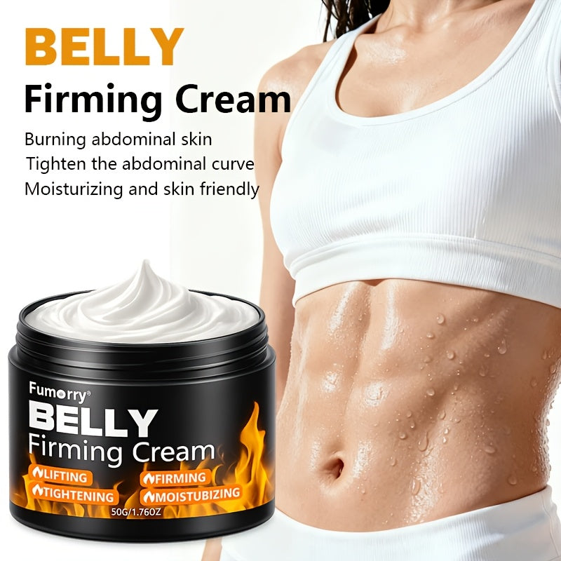 belly firming body hot cream provides deep hydration