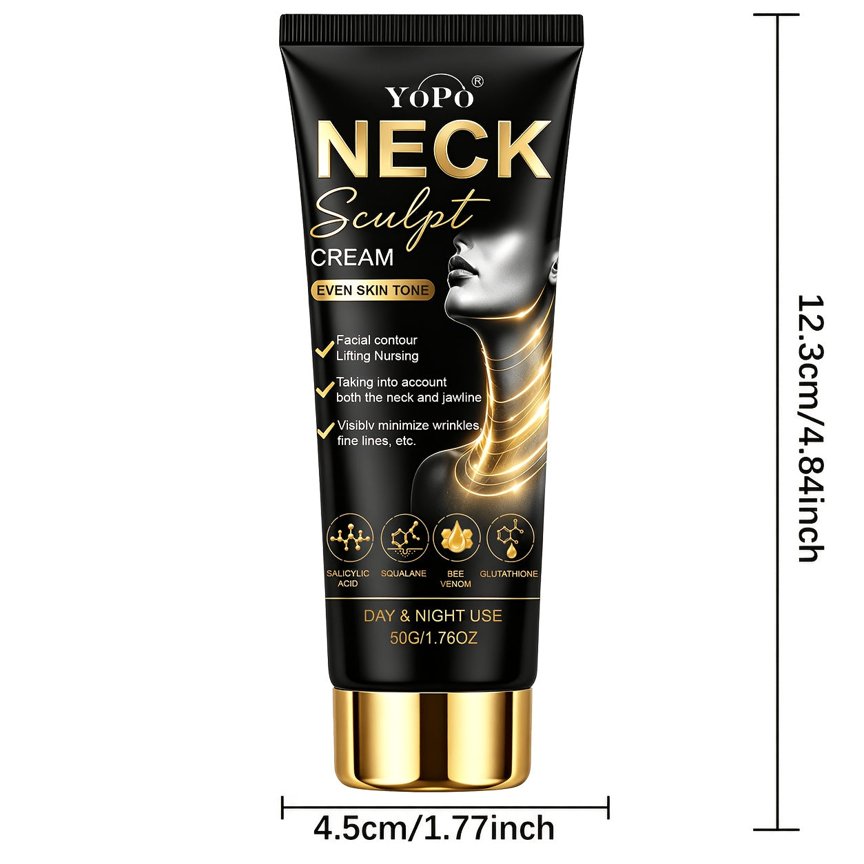 ultra powerful two minute firming lifting neck cream