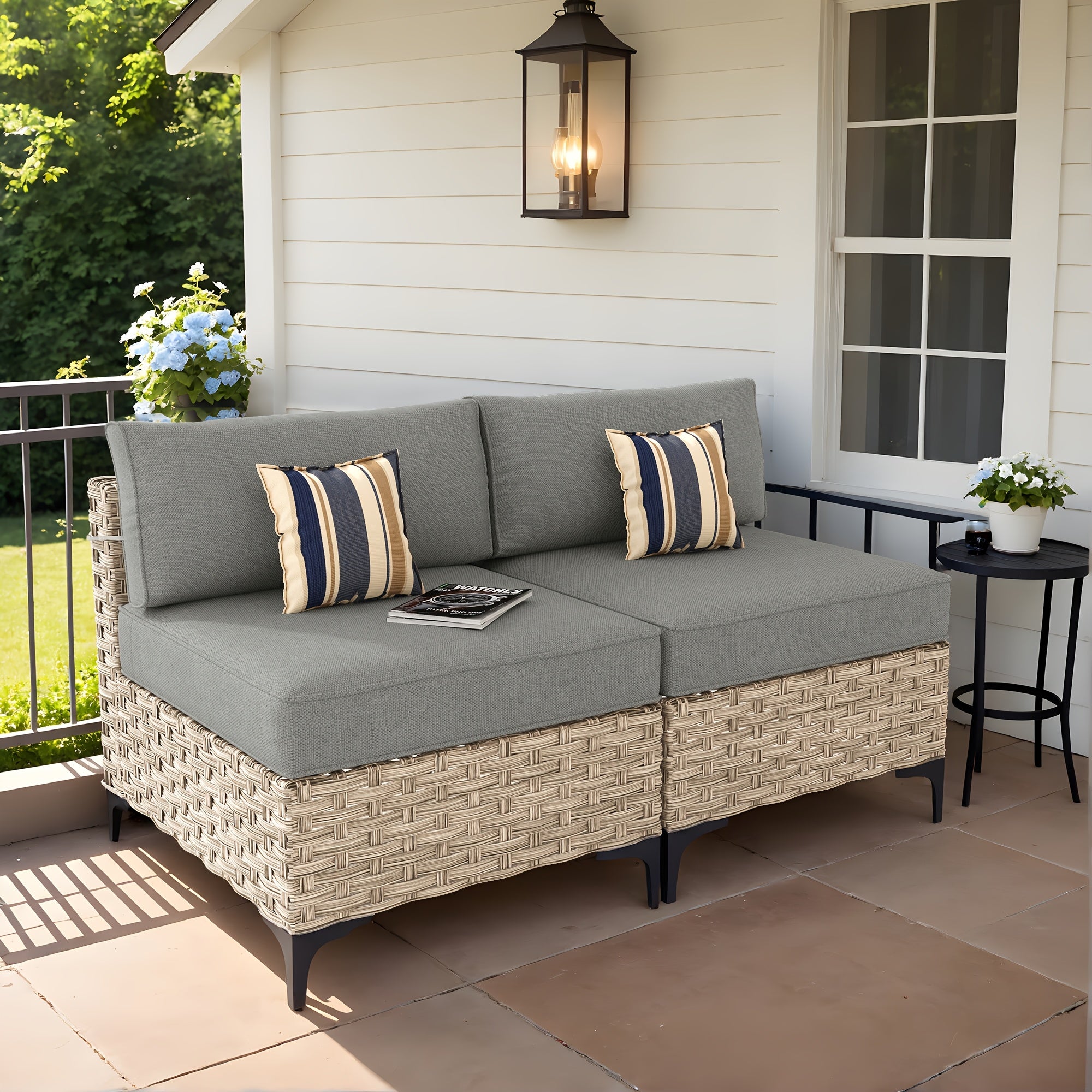 2 3 5 8 10pcs deep seat outdoor patio furniture set outside