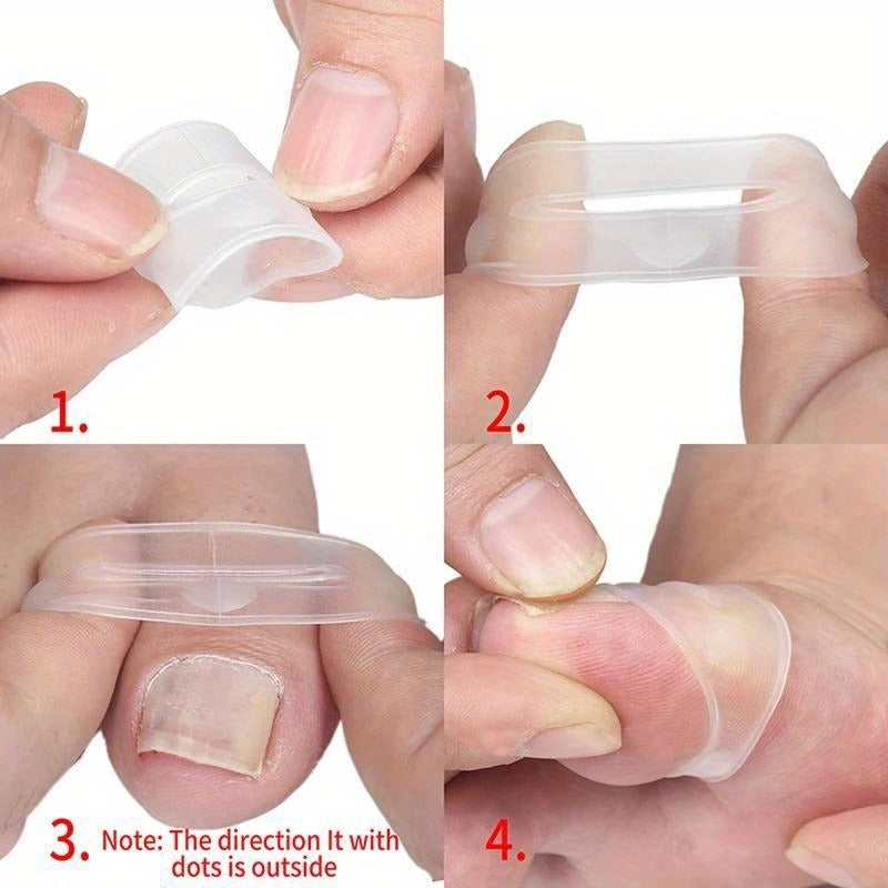 4pcs 2 sets comfortable fitting toenail